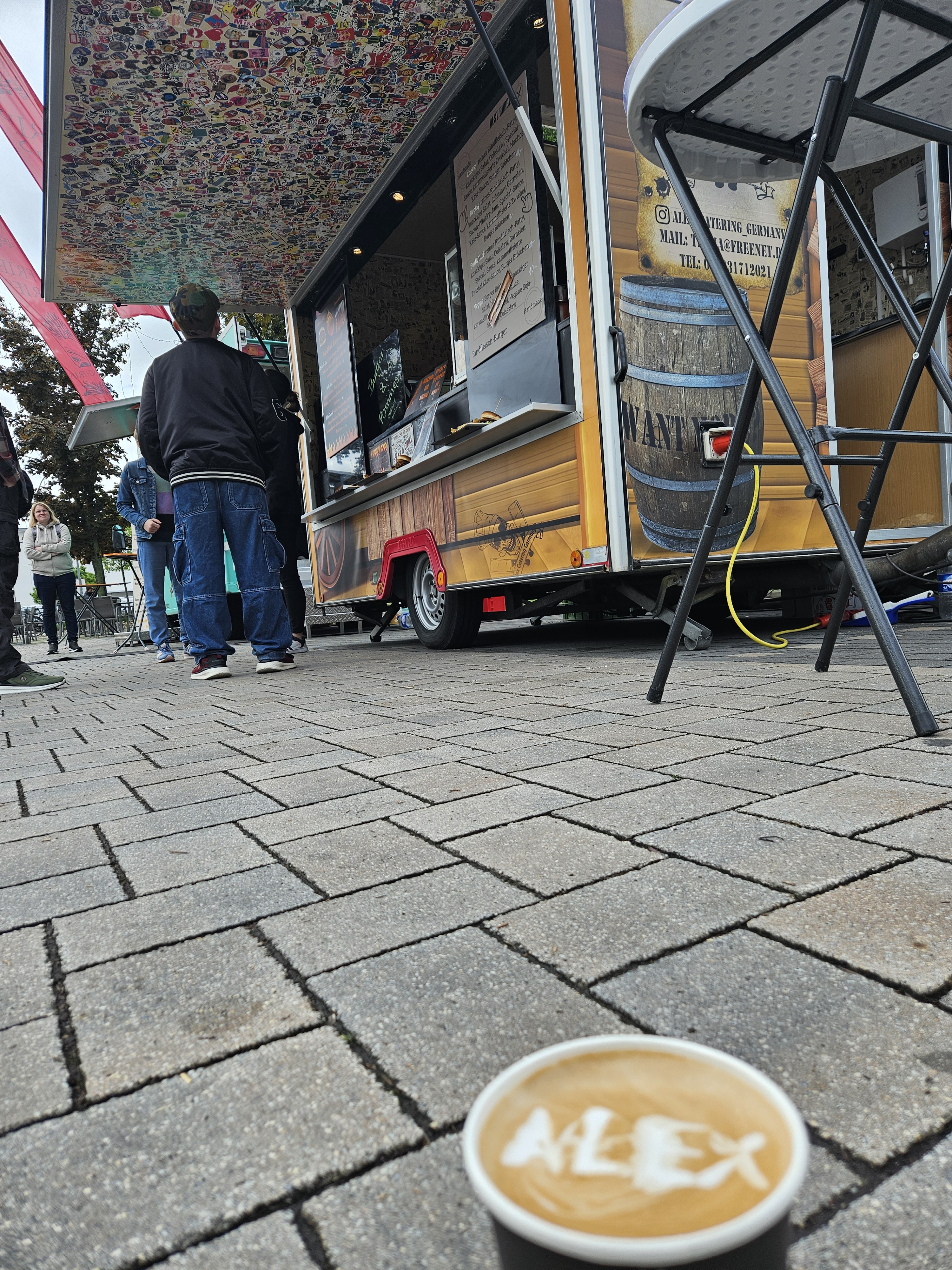 Food Trailer Alex catering Germany